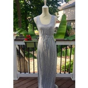 J. Crew Gray Maxi Dress