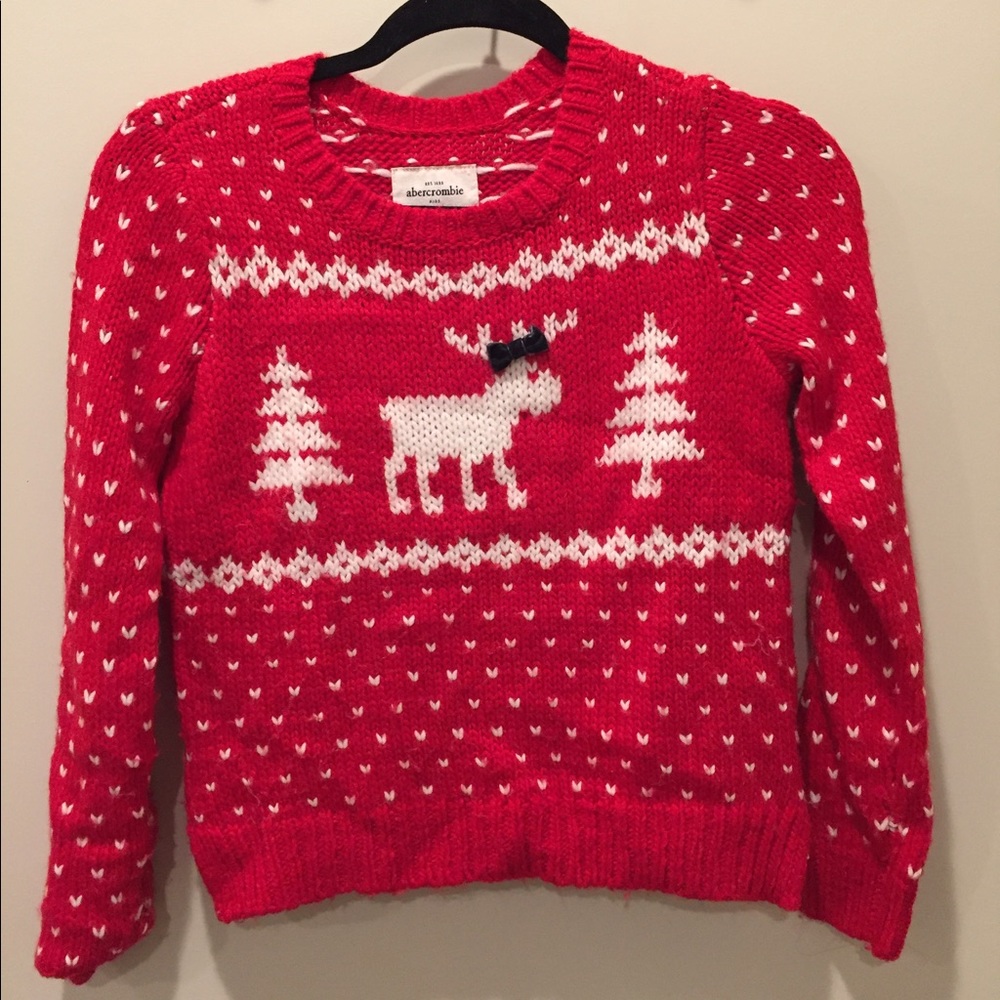 Abercrombie Kids Christmas Sweater
