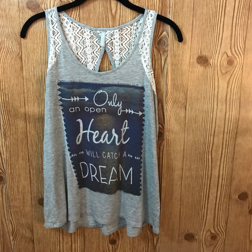 Vanity lace tank