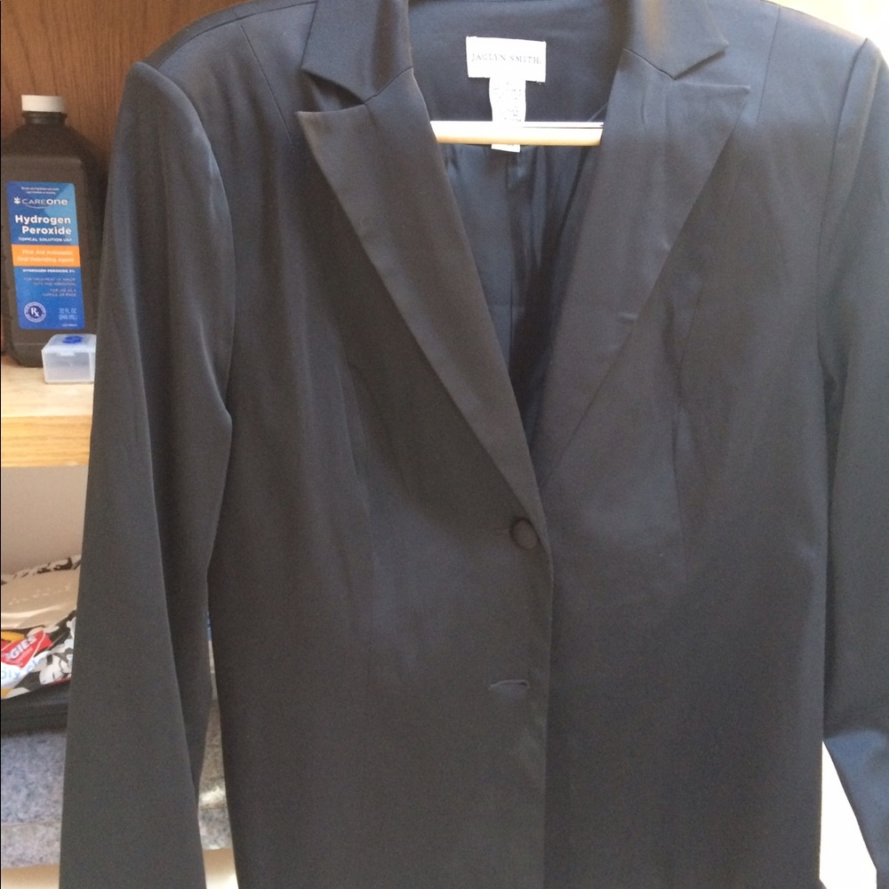 Jaclyn Smith Size16 Black Blazer - Picture 1 of 3