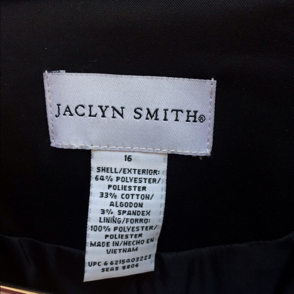 Jaclyn Smith Size16 Black Blazer - Picture 3 of 3