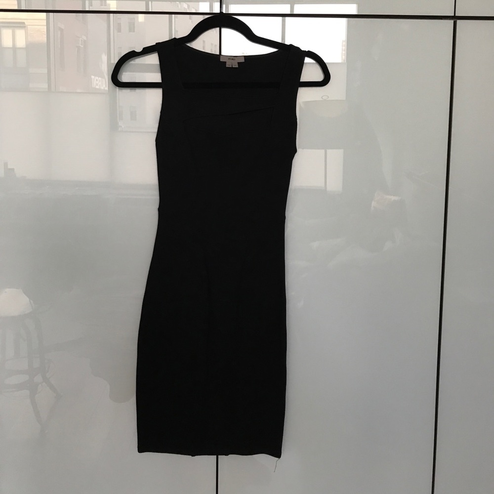 Helmut black short dress