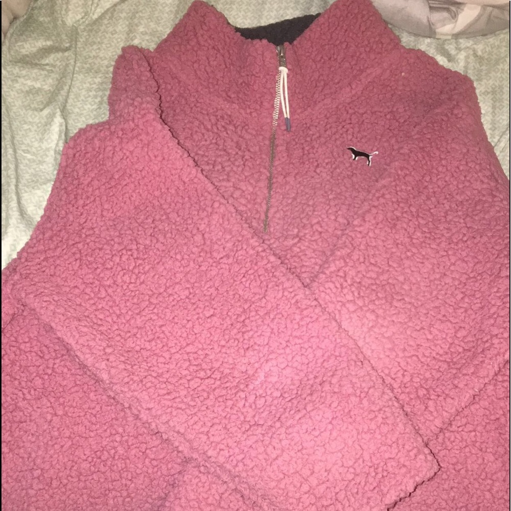 PINK Sherpa!! No flaws