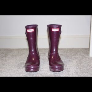 Hunter rain boots