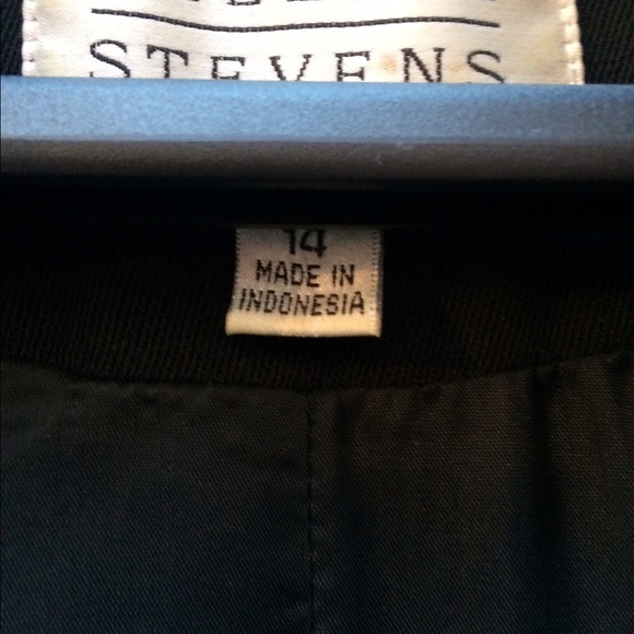 Valerie Stevens Black Blazer size 14 - Picture 5 of 5