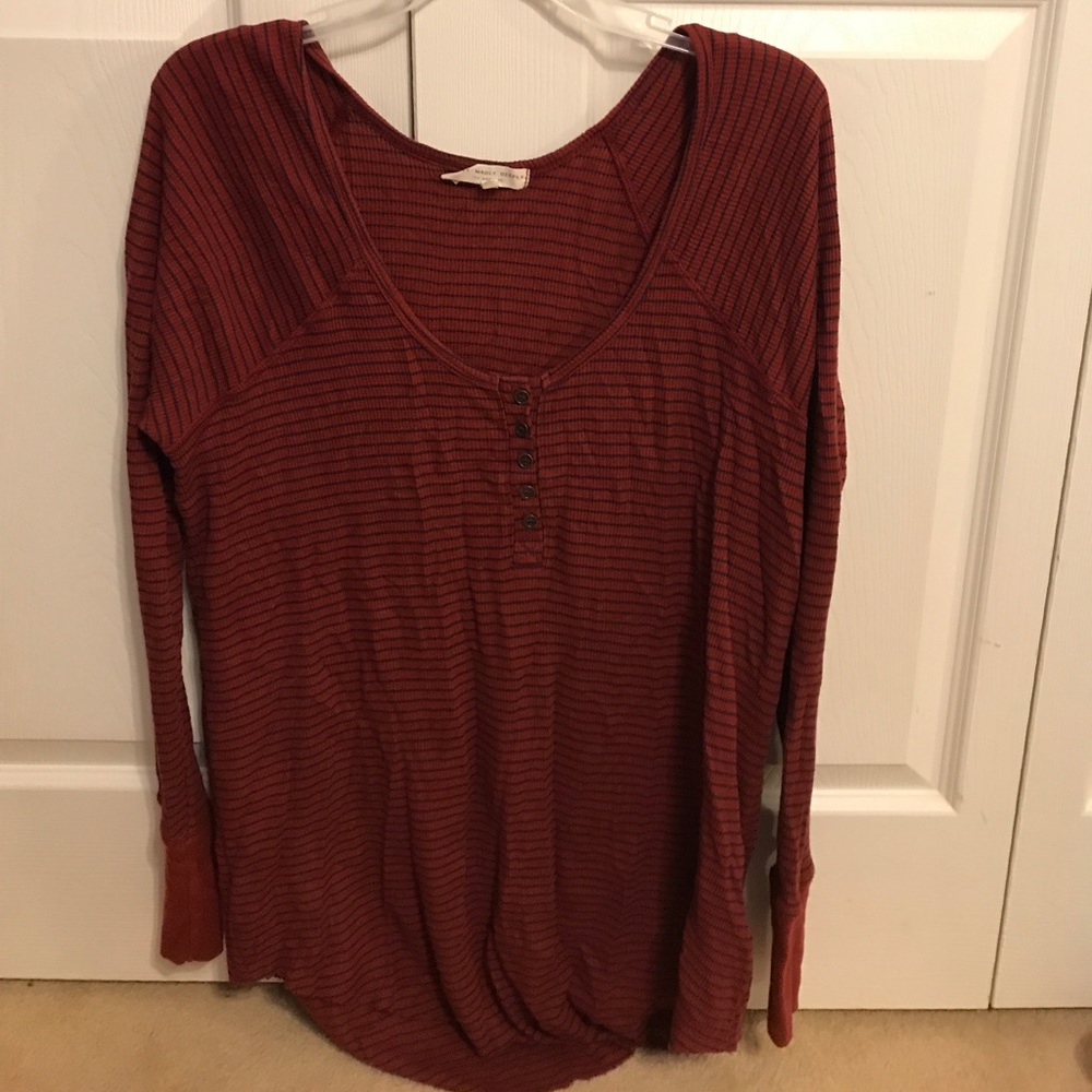urban outfitters thermal top