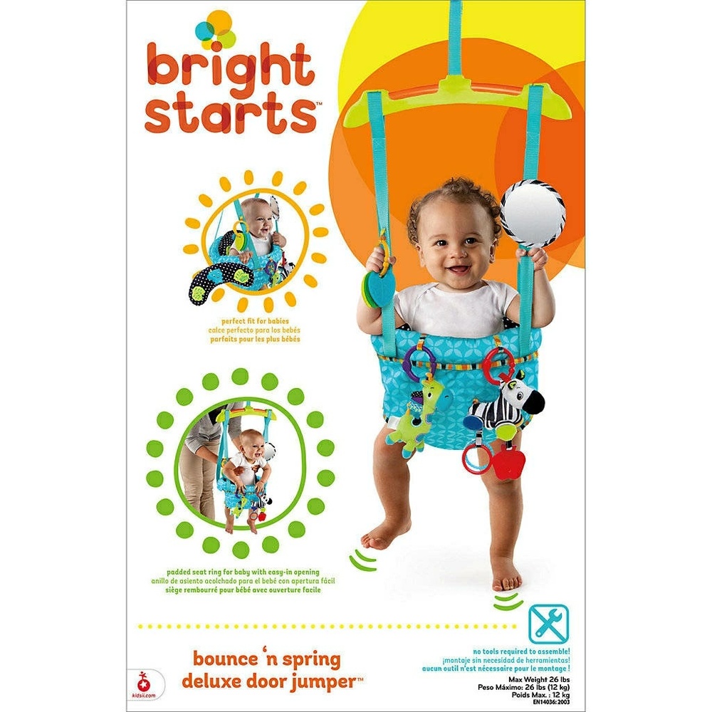 NEW Bright star baby bounce deluxe door jumper
