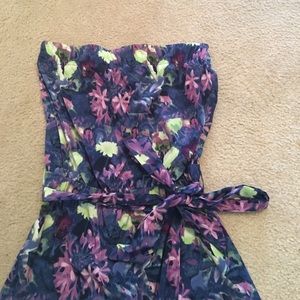 BB Dakota floral skort romper