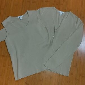 Charter Club cardigan set