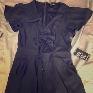 New with tags Express black romper