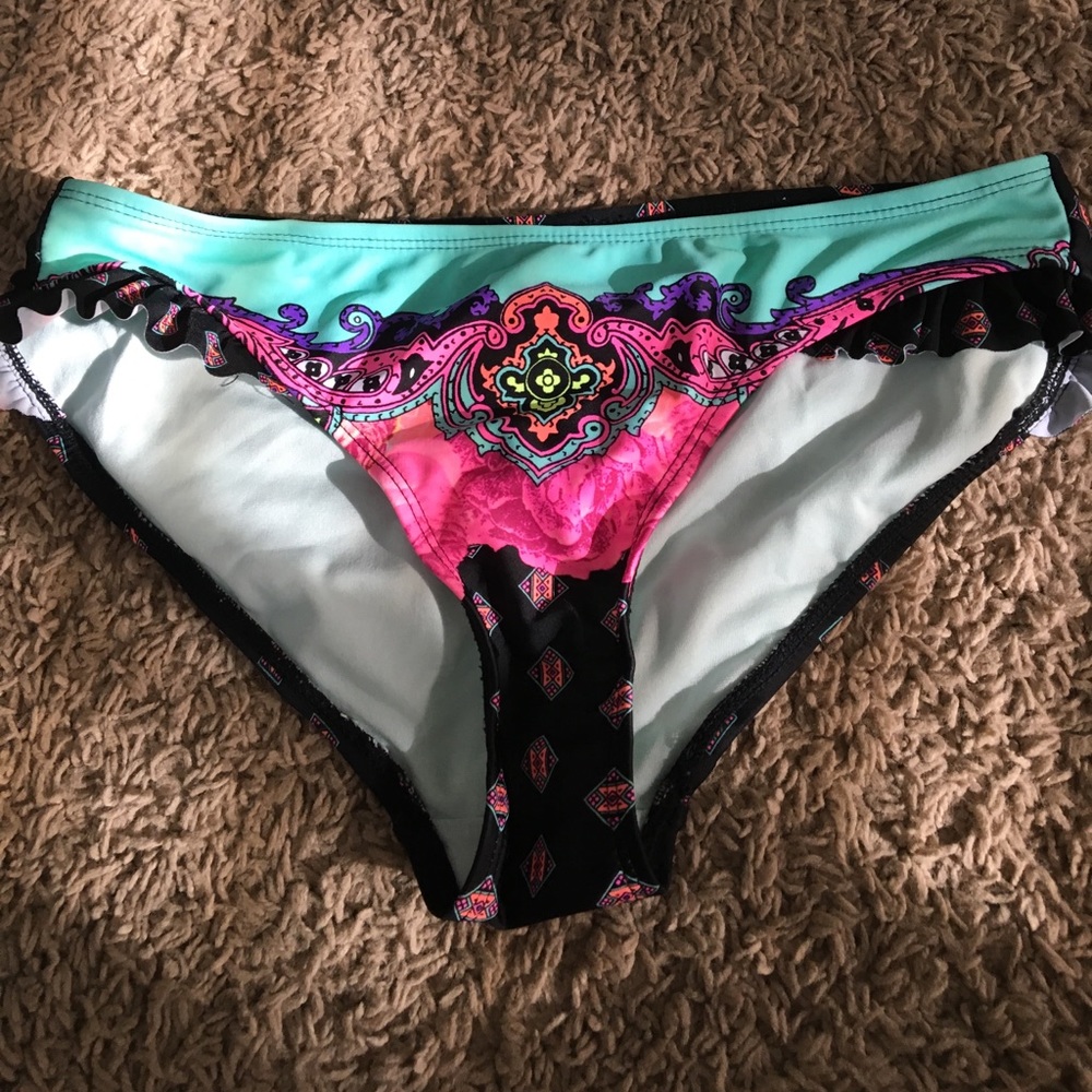 Multicolor bikini bottom