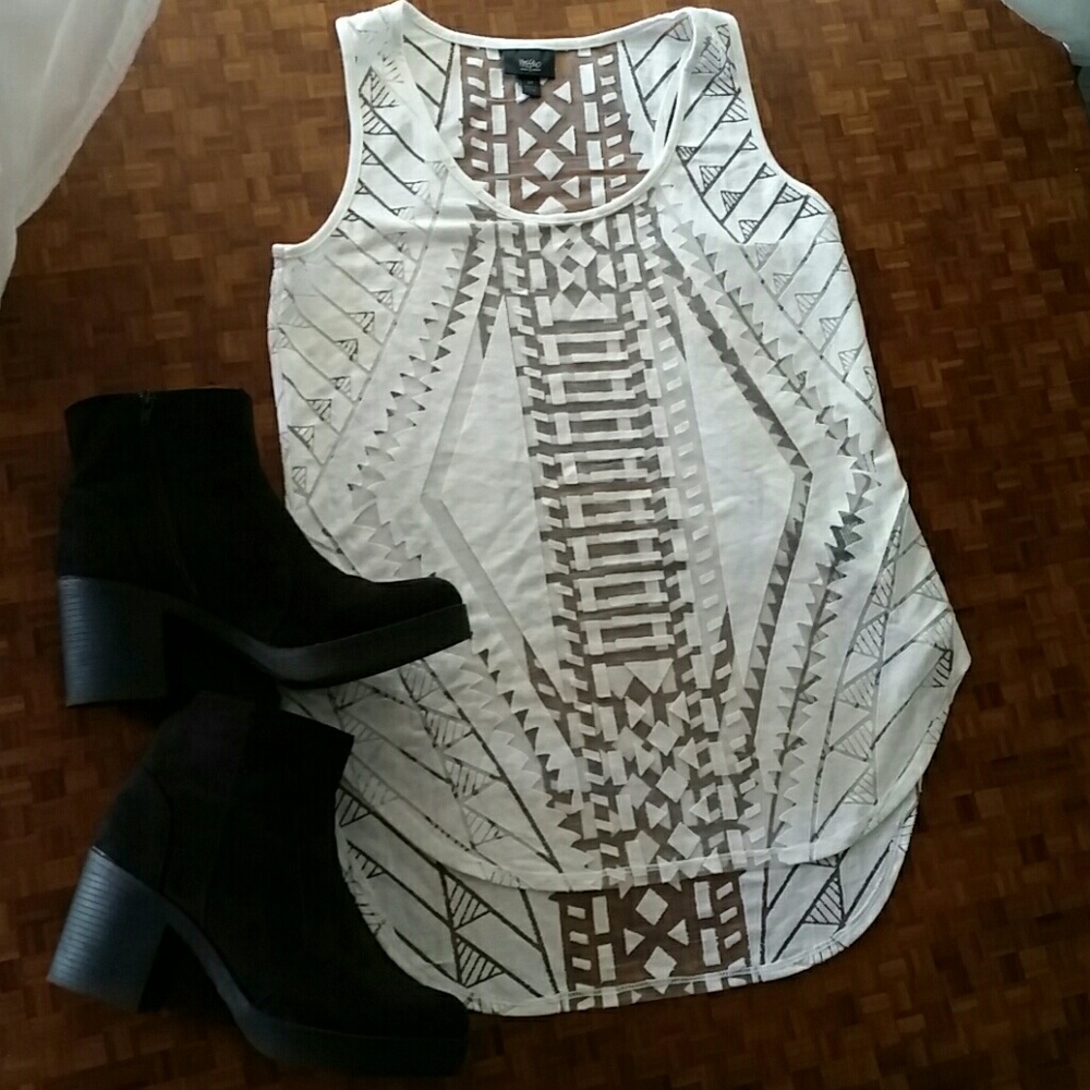 Mossimo laser cut tank