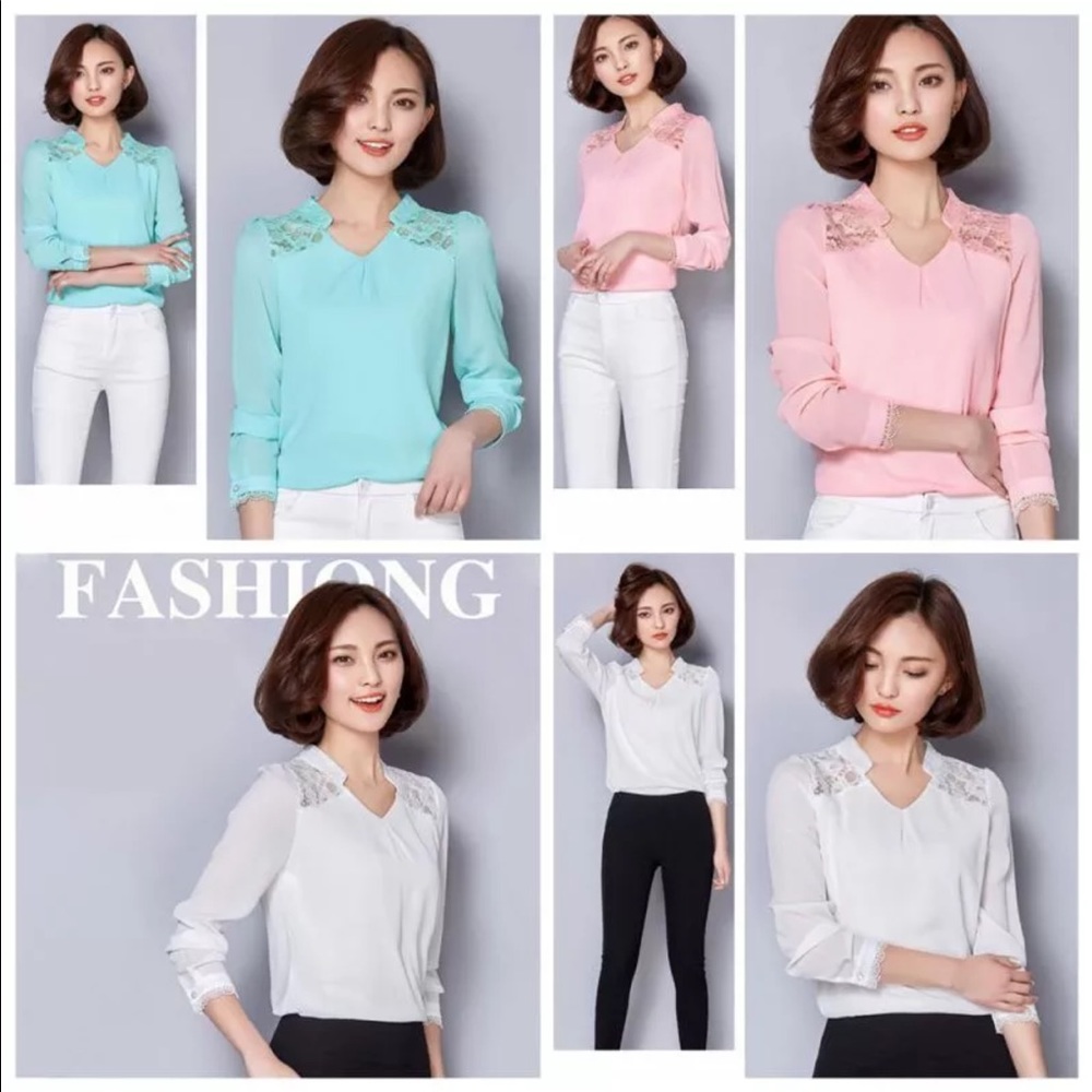 Fashion women sexy long sleeve shirts ..