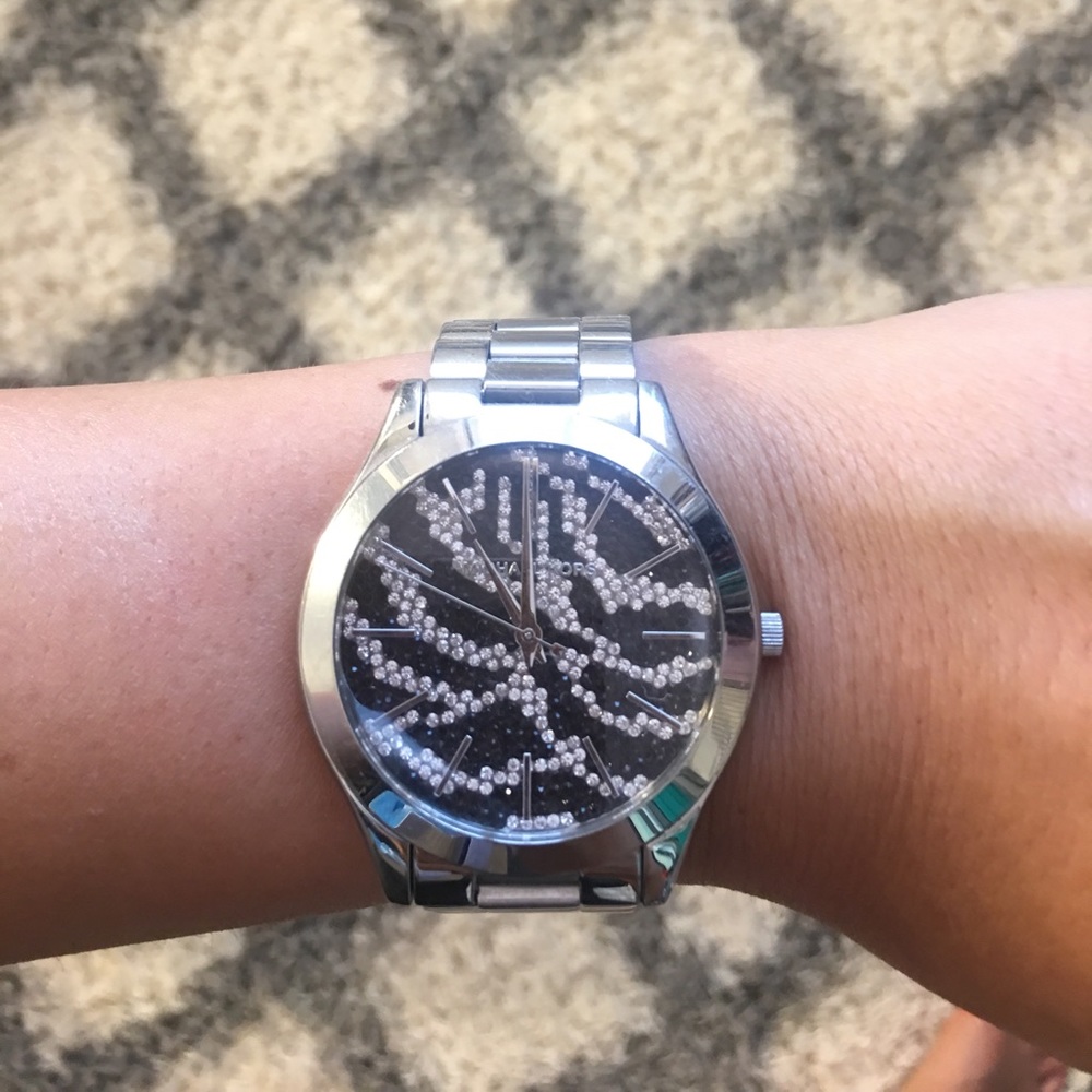 Michael Kors zebra watch
