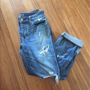 AE holy boyfriend jeans