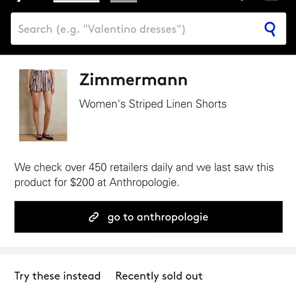 0 and 2 zimmermann anthropologie shorts - Picture 3 of 8