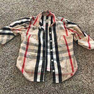 Burberry Blouse - size 2T (Toddler Girl)