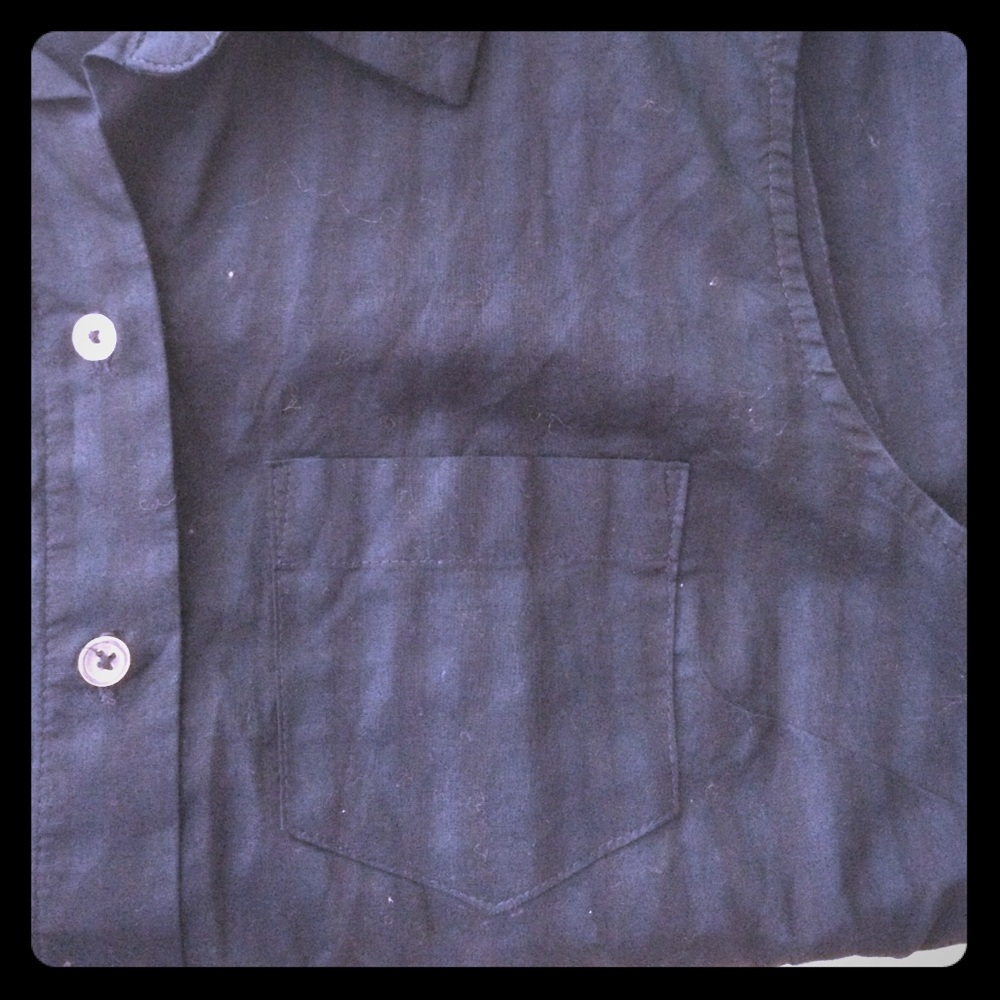 Navy blue top
