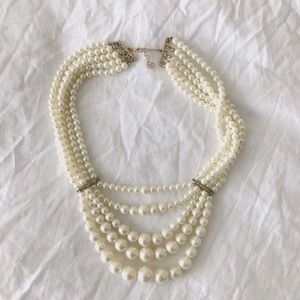 Layered Pearl Necklace