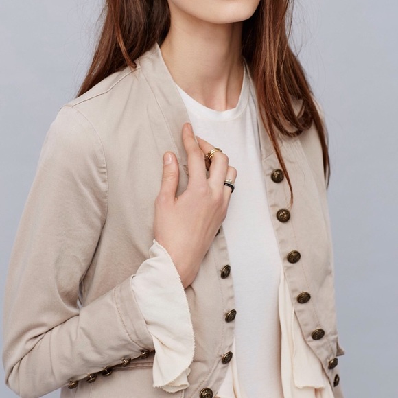 Free People Romantic Ruffles Jacket - Picture 2 of 4