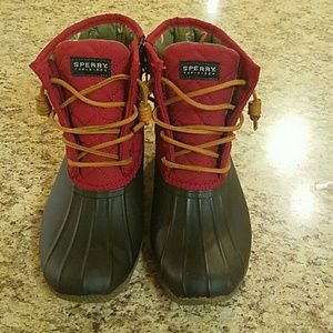 Sperry Woman's Saltwater Quilted Duck Boot