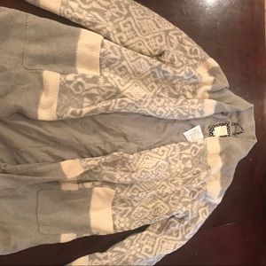 Wool Anthropologie sweater robe