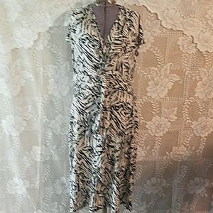 BCBG Paris size L Wrap style dress