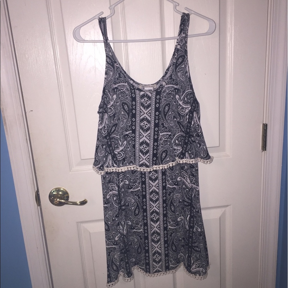 Aztec designed dress.