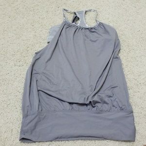 Lululemon Gray yoga top