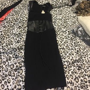 Super sexy Bebe midi corset dress