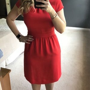 Red dress