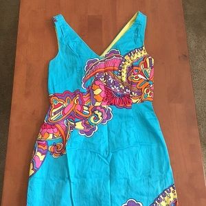 Lilly Pulitzer Kiki Dress Multi Optical Confusion