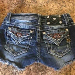 Miss me shorts. Size 26