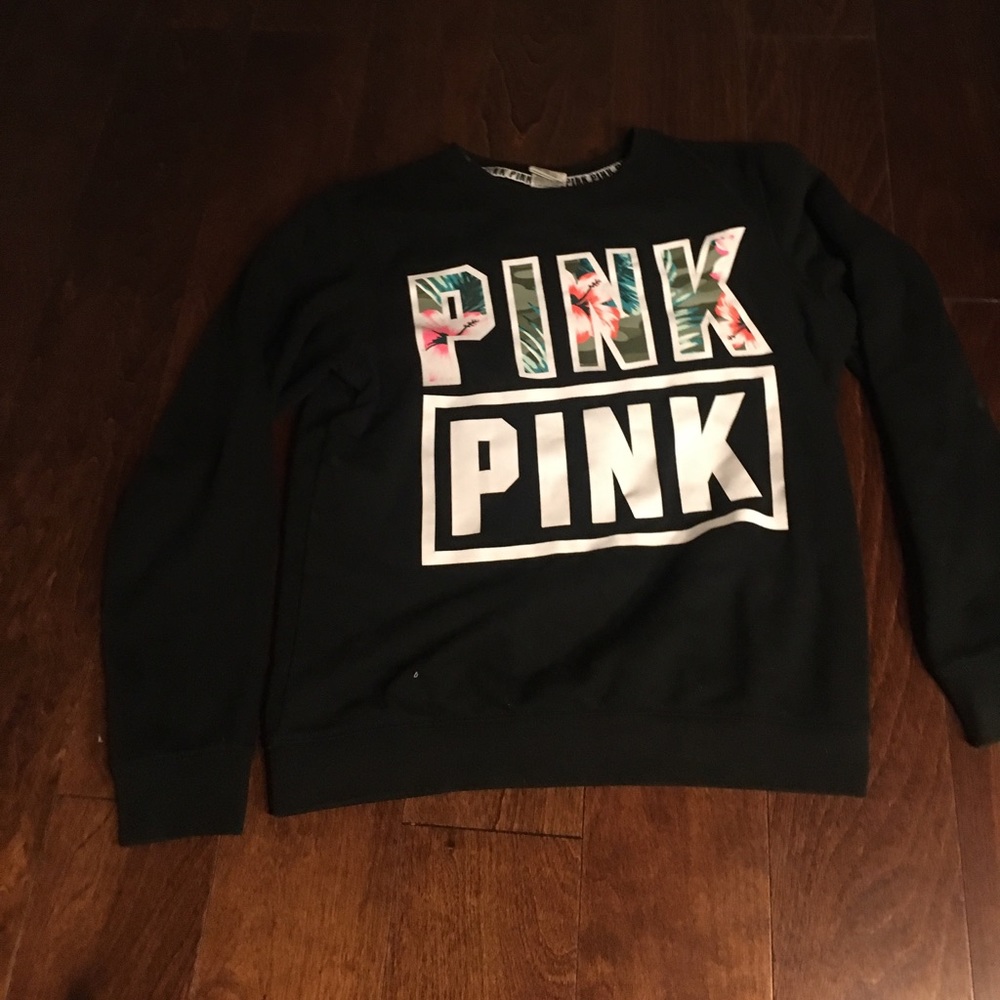 Tropical Pink crew neck