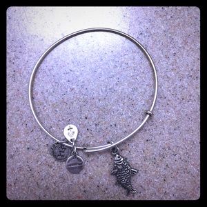 Alex & Ani "fish" bangle