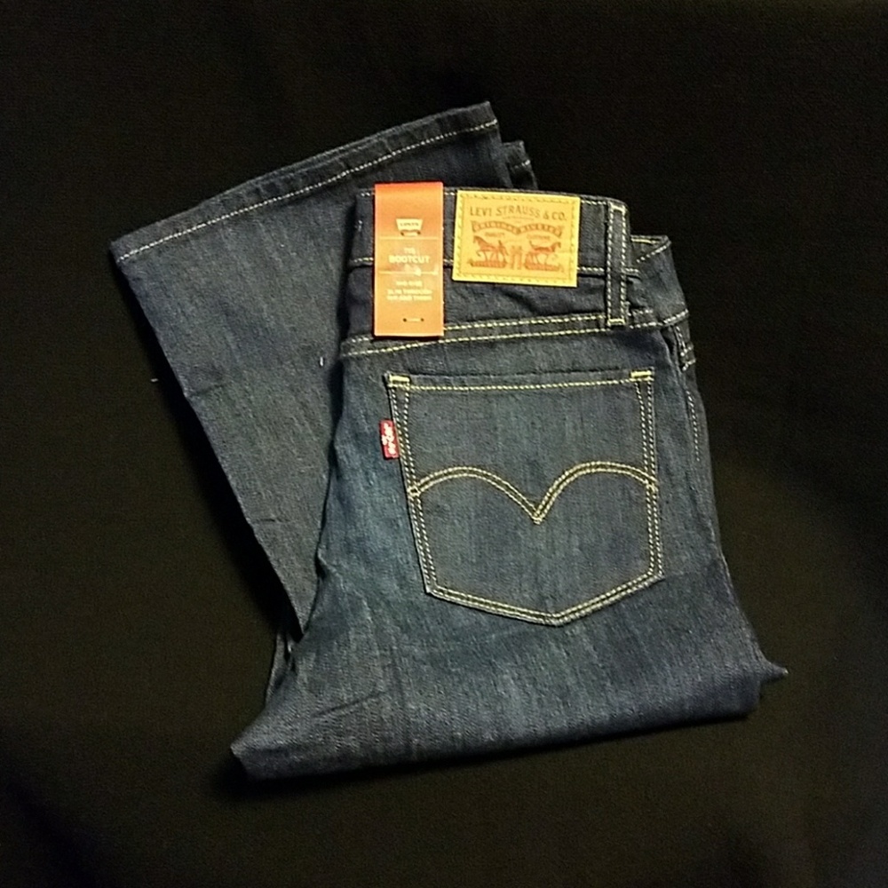 Levi style 715 bootcut women's jeans size 27