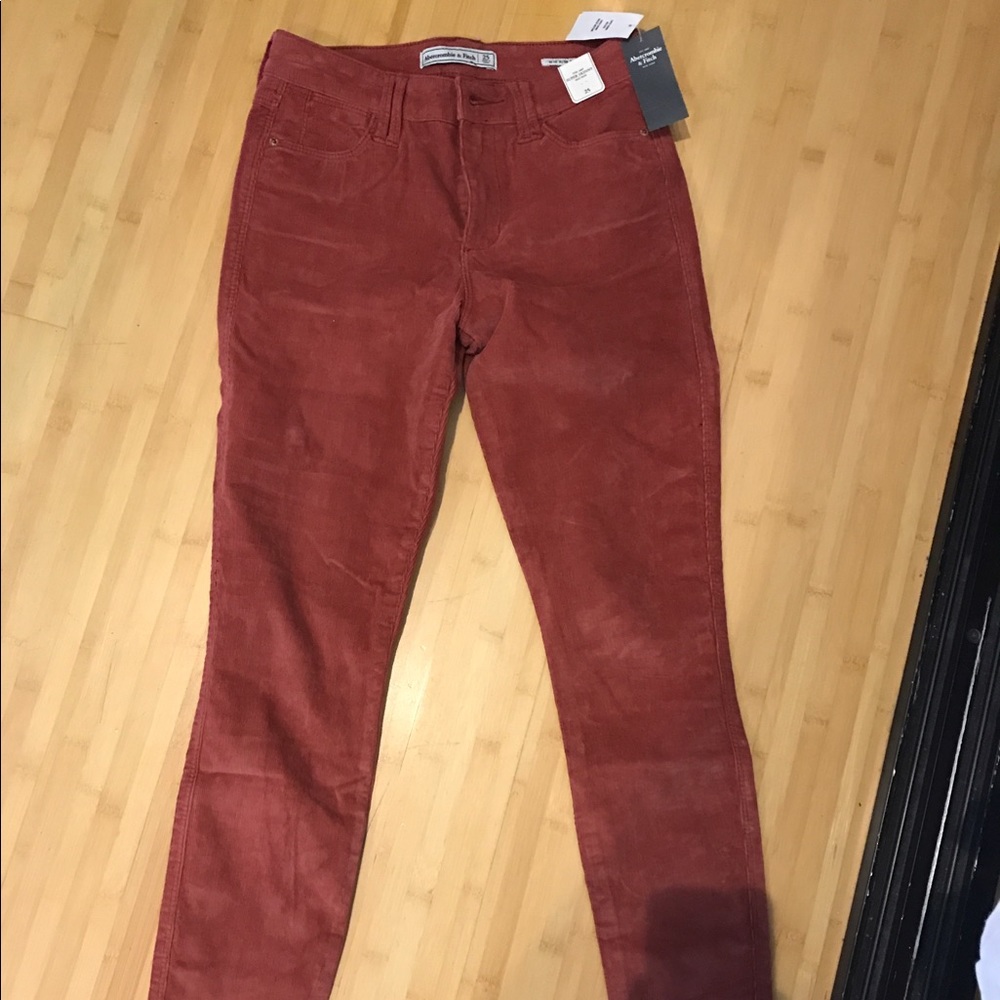 Brand New With Tags Abercrombie Corduroy Jeans