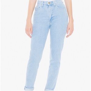 American Apparel high waist jeans