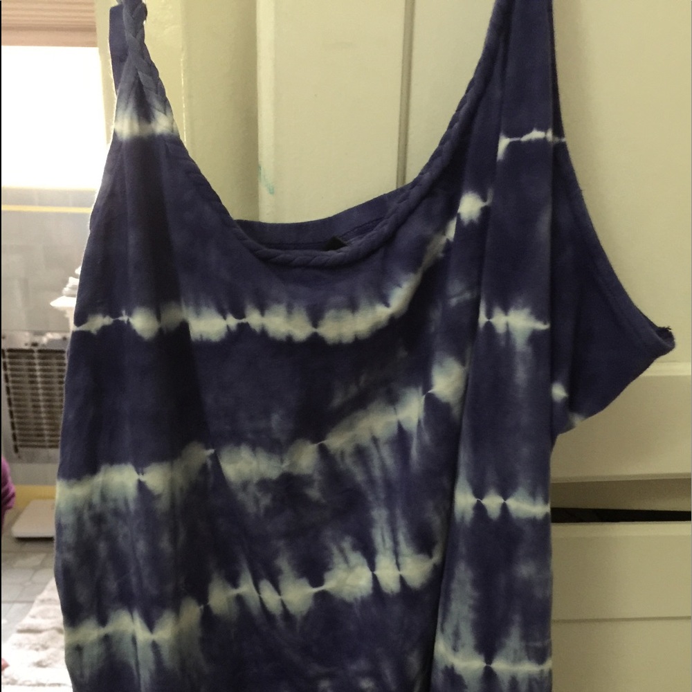 Lane Bryant tie dye tank