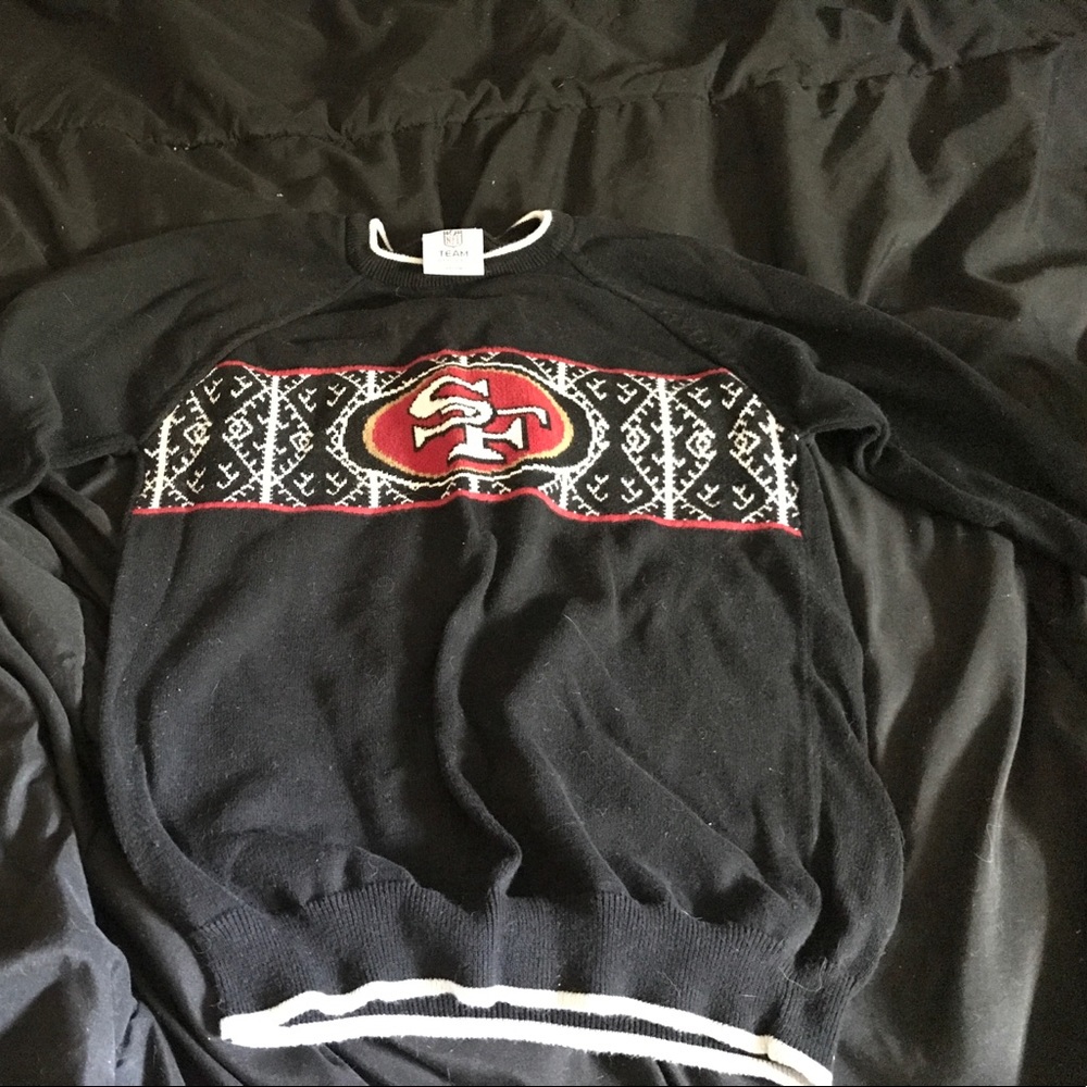SF 49ers knit sweater