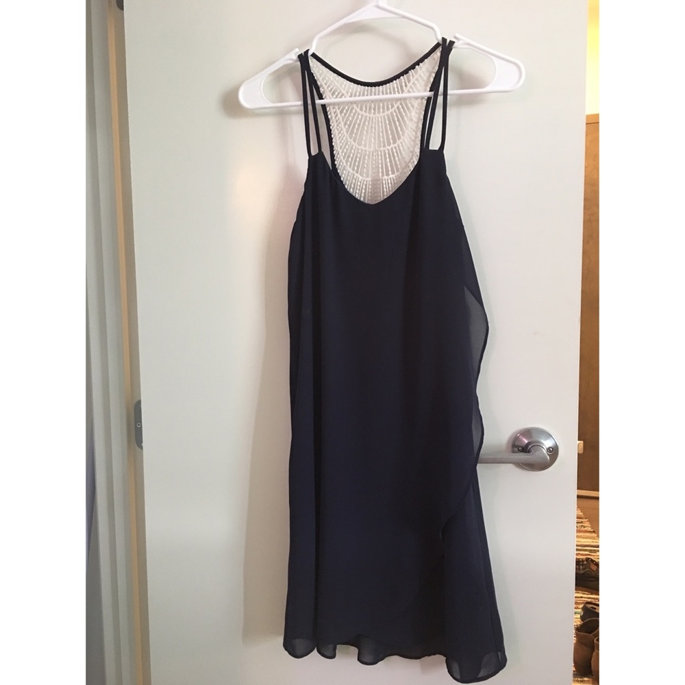 Navy Sheath Dress