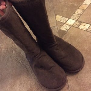 Chocolate brown boots