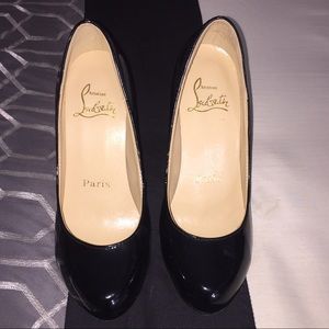 100mm Christian Louboutin heels
