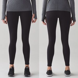 NWT Lululemon Speed Tight V Brushed 10 black