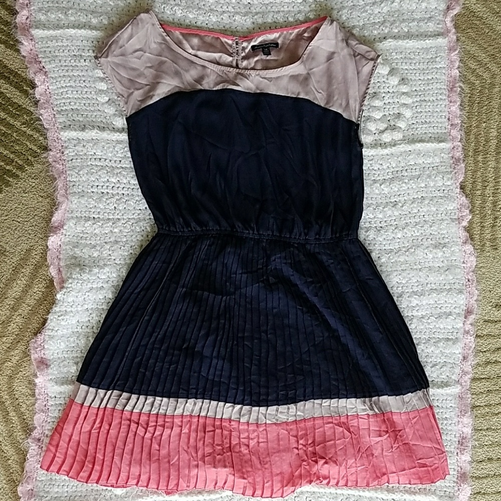 American Eagle Outfitters Dress Large Colorblock