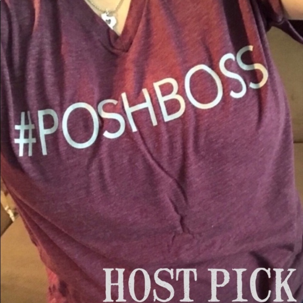 #PoshBoss Short Sleeve T-shirt  HP 6/14 - Picture 2 of 2