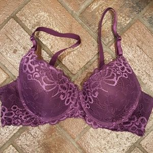 Padded Purple Bra