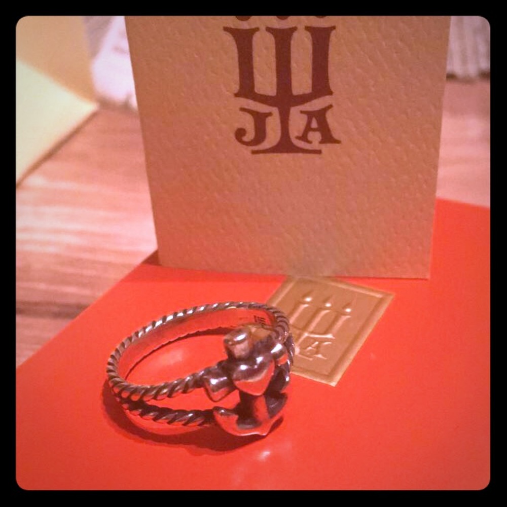 James Avery Anchor/Heart Ring