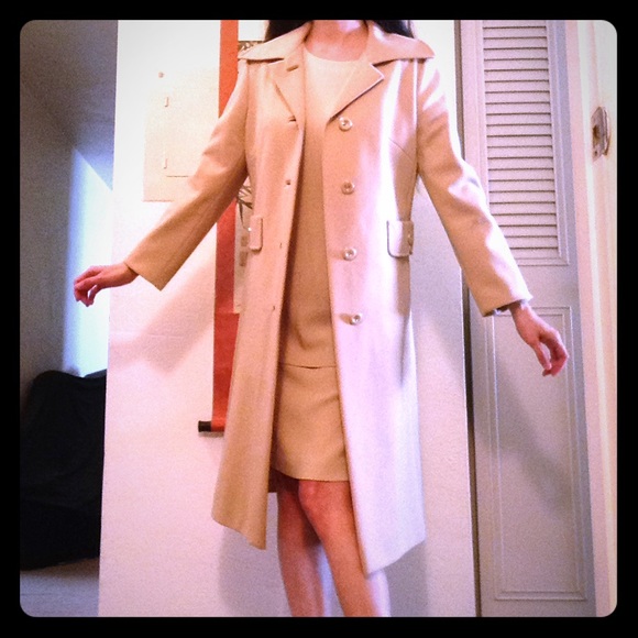 Kaufman Bros Jackets & Blazers - Kaufman Bros Tan Wool Coat