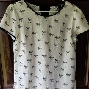 Zebra Blouse